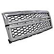 Upper Grille Assembly, Chrome Shell and Insert