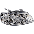 Passenger Side Headlight, without Bulb, Halogen, Hatchback/Sedan Models
