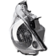Passenger Side Headlight, with Bulb, Halogen, Clear Lens, 4 Cyl., 1.2L Engine, CAPA Certified