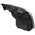 Driver Side Headlight, with Bulb, Halogen, Clear Lens, 4 Cyl., 1.2L Engine, CAPA Certified