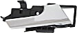 Front or Rear, Passenger Side Interior Door Handle, Chrome, Without Door Lock Hole, 4 Cyl., 1.6L Engine