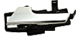 Front or Rear, Driver Side Interior Door Handle, Chrome, Without Door Lock Hole, 4 Cyl., 1.6L Engine