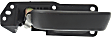 2013 Chevrolet Silverado 1500 WT - Front, Driver Side Black Interior Door Handle, With door lock button, 4-Door, Crew Cab Pickup, New Body Style