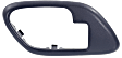 Front, Driver Side, Interior, Door Handle Trim, Plastic, Blue