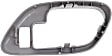 1995-2000 Chevrolet Tahoe - Front, Driver Side, Interior, Door Handle Trim, Plastic, Gray