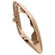 Front, Passenger Side, Interior, Door Handle Trim, Plastic, Beige