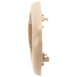Front, Passenger Side, Interior, Door Handle Trim, Plastic, Beige