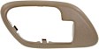 Front, Driver Side, Interior, Door Handle Trim, Plastic, Beige