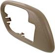 Front, Driver Side, Interior, Door Handle Trim, Plastic, Beige