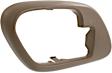 Front, Driver Side, Interior, Door Handle Trim, Plastic, Beige