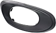 Front, Passenger Side, Interior, Door Handle Trim, Plastic, Textured Black