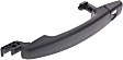 Front Or Rear, Driver Or Passenger Side Exterior Door Handle, Textured Black, With Key Hole