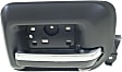 Front, Passenger Side Black Interior Door Handle