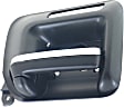 Front, Driver Side Black Interior Door Handle, Without Door Lock Hole