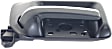 Front, Driver Side Black Interior Door Handle, Without Door Lock Hole
