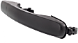 Front, Passenger Side or Rear, Driver or Passenger Side Primed Exterior Door Handle, Without Key Hole