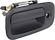 2021 Chevrolet Express 3500 - Front, Driver Side Textured Black Exterior Door Handle, With Key Hole