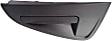 Rear, Driver Side Textured Black Exterior Door Handle, Without Key Hole