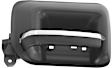 Rear, Driver Side Black Interior Door Handle