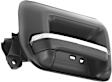 Rear, Driver Side Black Interior Door Handle