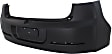 Rear Primed Bumper Cover, For Models Without View Camera, CAPA CERTIFIED
