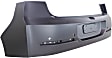 Rear Primed Bumper Cover, For Models With View Camera