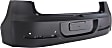 Rear Primed Bumper Cover, For Models With View Camera, CAPA Certified