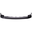 Front, Upper Primed Bumper Cover, 2-Piece Bumper Type, For Models Without Sport Package, Without Parking Aid Sensor Holes, Without Fog Light Holes