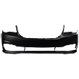 Front Primed Bumper Cover, 6 Cyl., 3.6L Engine, For Models with Fog Lights, CAPA Certified