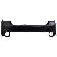 Front, Upper Primed Bumper Cover CAPA Certified
