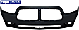 2013 Dodge Charger Pursuit - Front Primed Bumper Cover, For Models With Adaptive Cruise Control, CAPA Certified