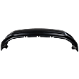 Front Bumper Cover, Primed, 1-Piece Bumper Type; with Fog Light Holes, without Parking Aid Sensor and Tow Hook Holes