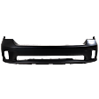 2014 Ram 1500 - Front Primed Bumper Cover, For Models With One Piece Bumper Type (Ram Logo on Grille), CAPA Certified