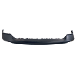 Front, Upper Bumper Cover Primed, 2-Piece Bumper Type, CAPA CERTIFIED