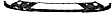 2015 Dodge Durango - Front, Lower Textured Bumper Cover, For Models With Type 3, Except SRT Model