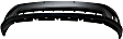 Front Bumper Cover Primed; 1-Piece Bumper Type with Ram Logo, with Fog Light and Parking Aid Sensor Holes, CAPA CERTIFIED