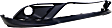 2014-2020 Dodge Durango - Front, Lower Primed Bumper Cover, For Models with Type 1 Bumper Cover, CAPA Certified