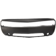 2011-2014 Dodge Challenger - Front Primed Bumper Cover, without Parking Aid Sensor Holes, CAPA Certified