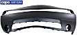 2011-2014 Dodge Challenger - Front Primed Bumper Cover, without Parking Aid Sensor Holes, CAPA Certified