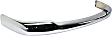 Front Bumper, Chrome, Without Mounting Brackets
