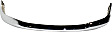 Front Bumper, Chrome, Without Mounting Brackets