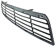Front, Center, Lower Bumper Grille, Black