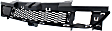 Front Bumper Grille, Textured Gray