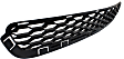 Front Bumper Grille, Textured Black
