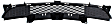 Front Bumper Grille, Textured Gray