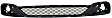 Front Bumper Grille, Textured Gray