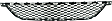 Front Bumper Grille, Textured Black CAPA Certified