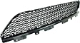 Front Bumper Grille, Textured Gray