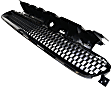 Front Bumper Grille, Black CAPA Certified