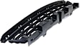 Front Bumper Grille, Textured Gray